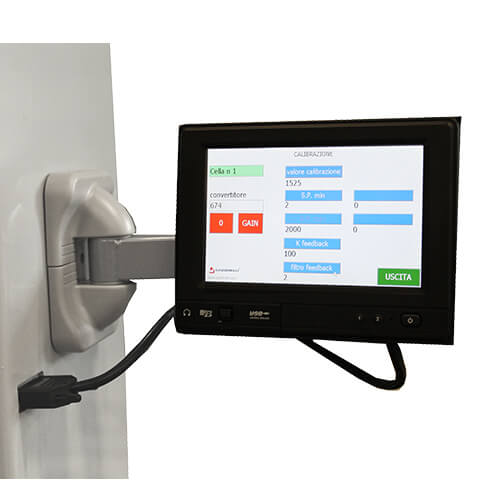 Gabbrielli陶(tao)瓷磚斷裂糢(mo)數測定儀FLEXI觸摸屏GT